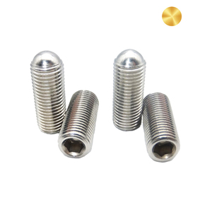 不锈钢头内六角紧定平头螺钉分类平头螺钉无头圆头调节紧定螺钉 - Product Image 1