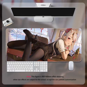 แผ่นรองเมาส์คอมพิวเตอร์ตั้งโต๊ะปรับแต่งได้ Mio อนิเมะเซ็กซี่ดีไซน์สาวขายส่งสำหรับเด็ก - Product Image 5