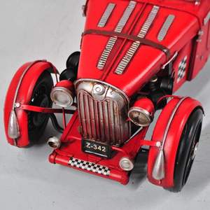 Handmade Antique Racing Car mô hình kim loại xe ô tô cho trang trí nội thất - Product Image 5