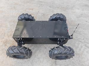 4 колеса приводной двигатель 4WD умный автомобиль Pwt1000 мобильный робот Платформа 4WD электрическая шина протокол робот Платформа - Product Image 5