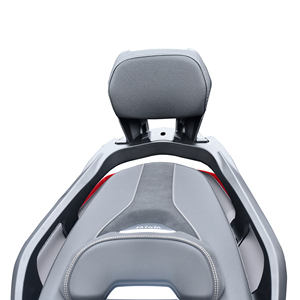 Kol dayama modifikasyonu ile Xmax300 motosiklet arka arkalık alüminyum alaşımlı malzeme koltuk Backrests aksesuar - Product Image 6