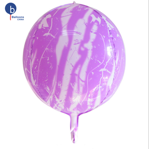 Hot bán New Arrival 22 inch tự bơm phồng 4D bóng lá bóng bay duy nhất hoàn hảo vòng mã não mô hình Đảng trang trí - Product Image 5