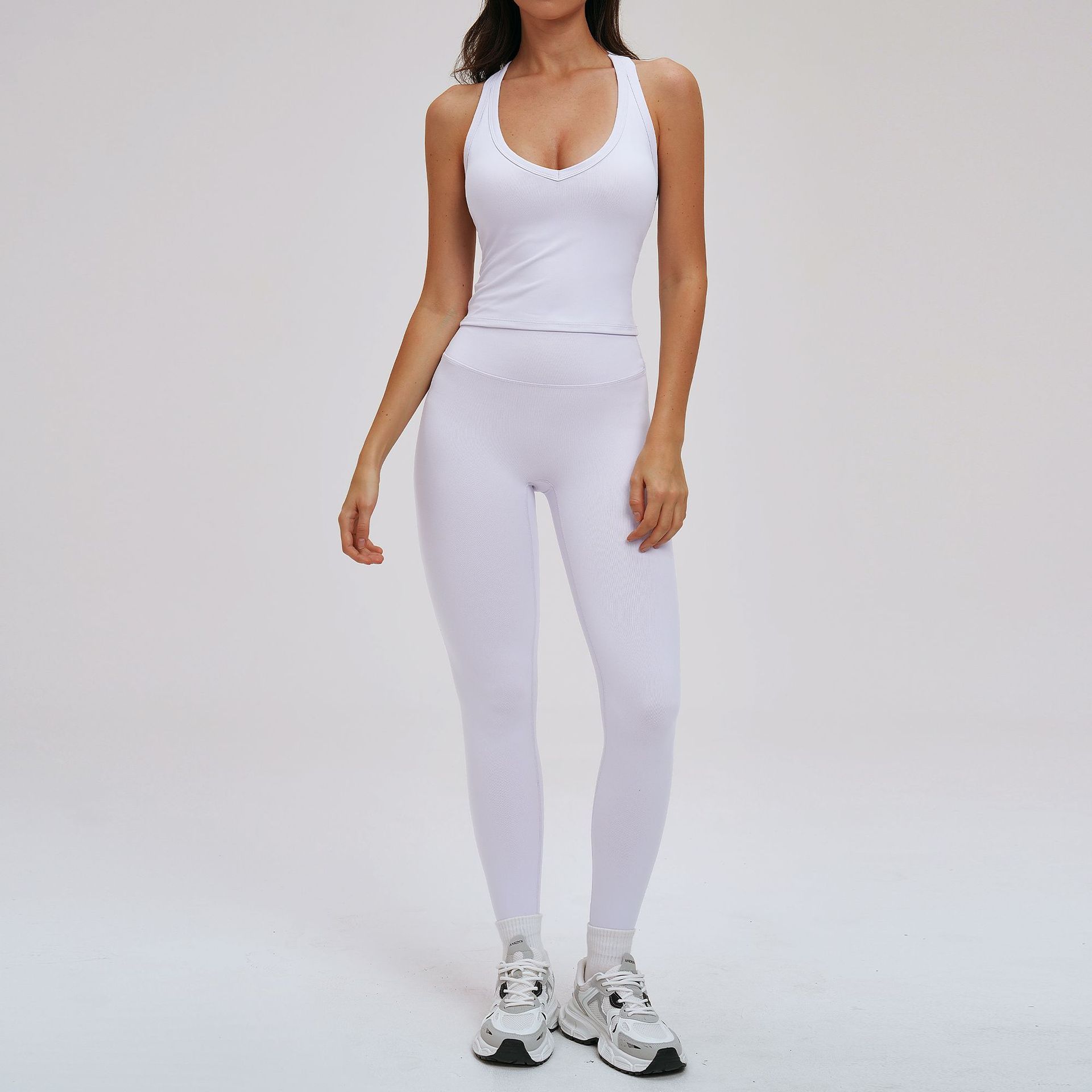 Purple Vest-1+leggings