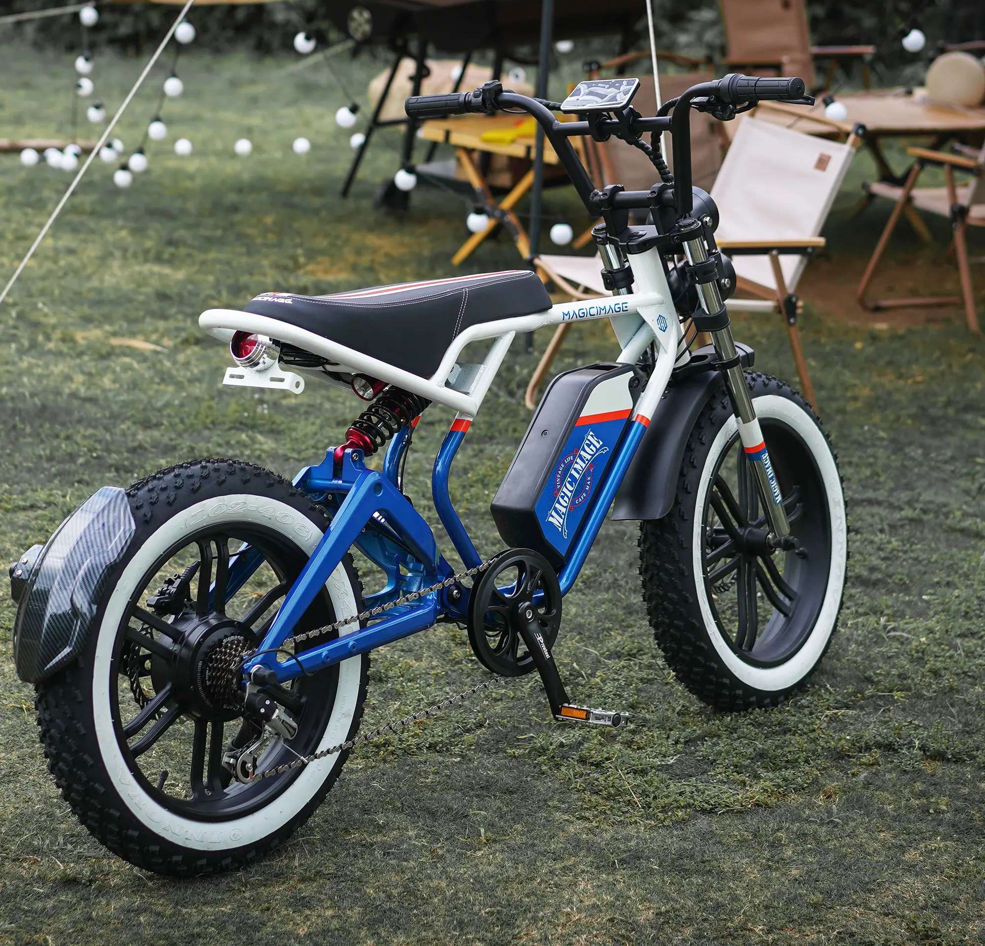 가득 차있는 중단 뚱뚱한 타이어 전기 자전거 바닷가 함 먼지 Ebike 20*4 "전기 Dirtbike