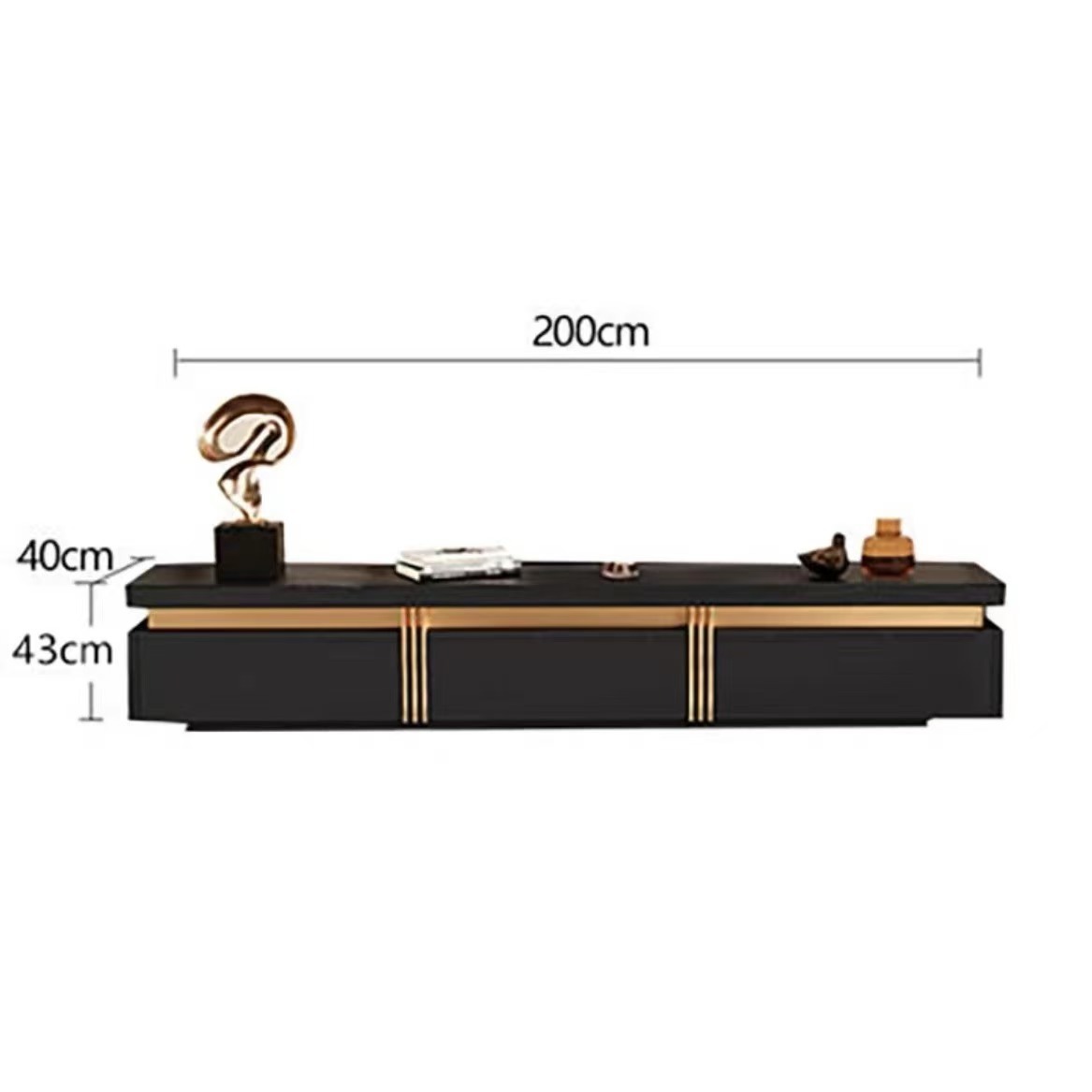 Meuble TV SA Roland 200*40*42