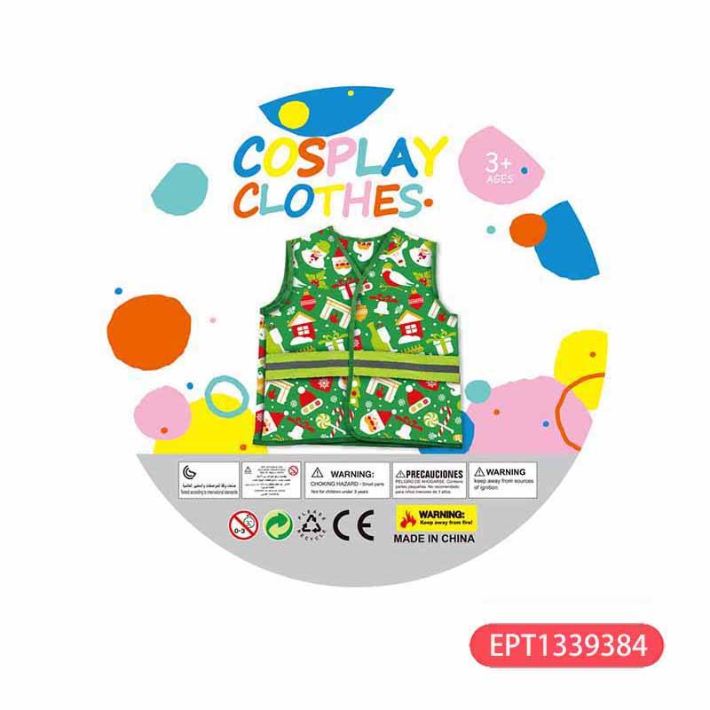 EPT1339384-Green costume de jeu de tissu de Noël (540pcs/ctn)