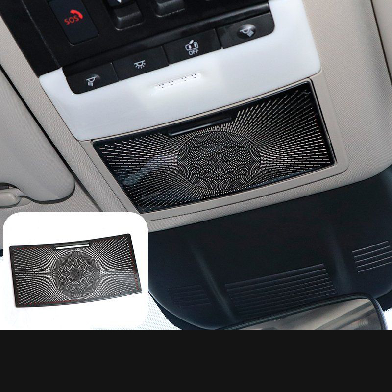 Plafonnier audio noir