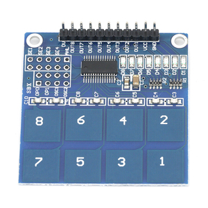TTP226Arduino用8チャンネルデジタル容量性スイッチタッチセンサーモジュール - Product Image 5