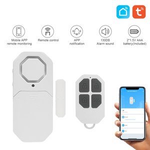 Inteligente Tuya WIFI Porta Alarme com 130dB Porta remoto e Janela <span class=keywords><strong>Sensor</strong></span> Aberto para Segurança Home