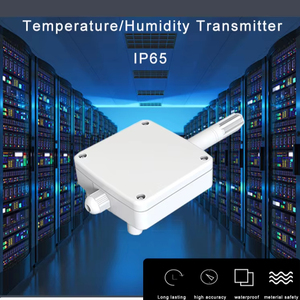 RS485 Modbus RTU Transmisor de sensor de plástico a prueba de polvo impermeable Soporte OEM/ODM para medidor de visualización de humedad y temperatura - Product Image 2