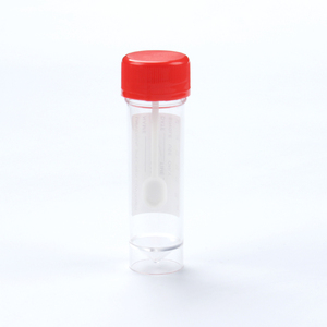 Plastik sızdırmaz dışkı toplama tüpü E.O. steril 30ml dışkı konteyneri kaşıkla - Product Image 5