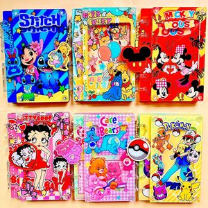 A7 A5 phim hoạt hình stit CH Lắc Máy Tính Xách Tay Acrylic máy tính xách tay tinh tế rời lá Máy tính xách tay DIY Lắc vui vẻ - Product Image 1