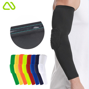Nylon thoáng khí chống va chạm bóng rổ bóng đá cầu lông thiết bị bảo vệ thể thao ngoài trời khuỷu tay hỗ trợ cú đúp cho mùa xuân - Product Image 1