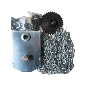 Galvanizado Aço Manual Talha Chain para Seccional Garagem Portas Eixo Drive Manual Operado Zinc Plated <span class=keywords><strong>Device</strong></span> com 7m Cadeia