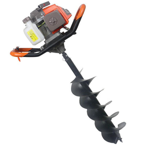 农业土壤螺旋钻机植树挖土机齿轮汽油型土龙地面挖土机 - Product Image 5
