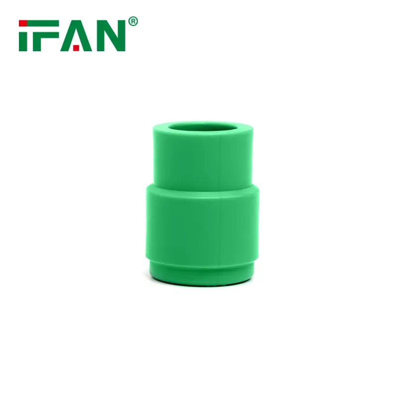 IFAN התאמה סטנדרטית גבוהה PPR 25-110 מ""מ PN25 שקע מפחית ירוק צינור PPR ואביזרים