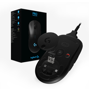 双模式无线电脑游戏鼠标光学罗技RGB Usb塑料发光二极管黑色G102 Sup 400合1双手Nan Pro 1 - Product Image 6
