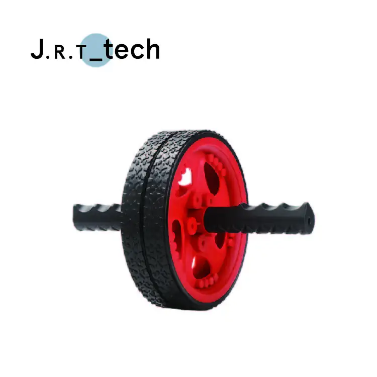 Großhandel PP PVC Trainings geräte Bauch muskel Double Rolling AB Wheel