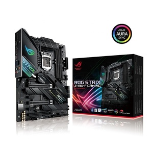 中古ASUS ROG STRIX Z490-FゲームZ490 ATXゲーミングマザーボードデスクトップコンピュータサポート用CPU10900K/10700K - Product Image 1