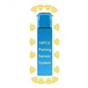Sistema de sensor de estacionamiento automático de 16 sensores con cámara de respaldo de marcha atrás Pantalla digital Sistema de monitoreo de conducción de seguridad - Product Image 3