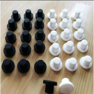 圆形/半球形/梯形透明橡胶支脚 - Product Image 3