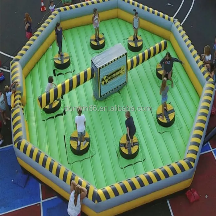 Venta al por mayor comercial carnaval feria barredora parque infantil campo de fútbol playa pelota piscina juego inflable para carnaval divertido alquiler