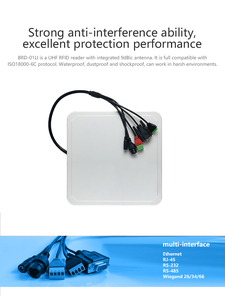 15m lange Lese distanz <span class=keywords><strong>RFID</strong></span>-<span class=keywords><strong>UHF</strong></span>-Lesegerät mit RS232 WG26/34 RJ45-Schnittstelle für das Wiege management <span class=keywords><strong>UHF</strong></span>-<span class=keywords><strong>RFID</strong></span>-Lesegerät mit großer Reichweite - Product Image 2