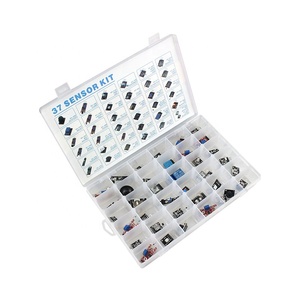 Fabrik preis Raspberry Pi 37 in 1 Sensormodul-Kit Verbesserte Version DIY Starter Kit für Kinder