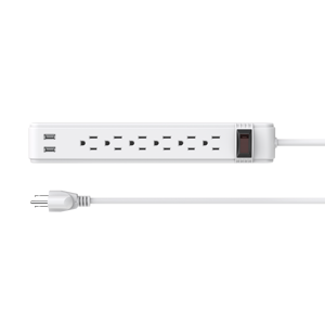 3 Pin Multiple Power Outlet Extension <strong>Socket</strong> Receptacle Power Strip <strong>with</strong> <strong>Usb</strong> Charging Ports