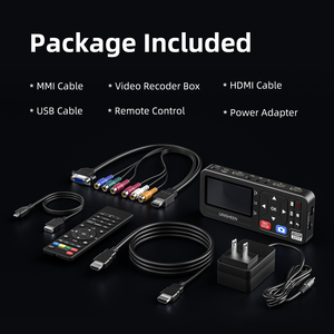 Unisheen迷你视频信号转换器录制在720p 1080p记录器支持HDMI VGA YPbPr CVBS输入 - Product Image 5