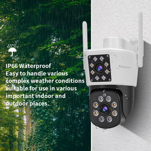 VStarcam C662DR-Cámara de seguridad inalámbrica con doble lente, cámara de vigilancia por Voz bidireccional, red CCTV, cámara para exteriores - Product Image 5
