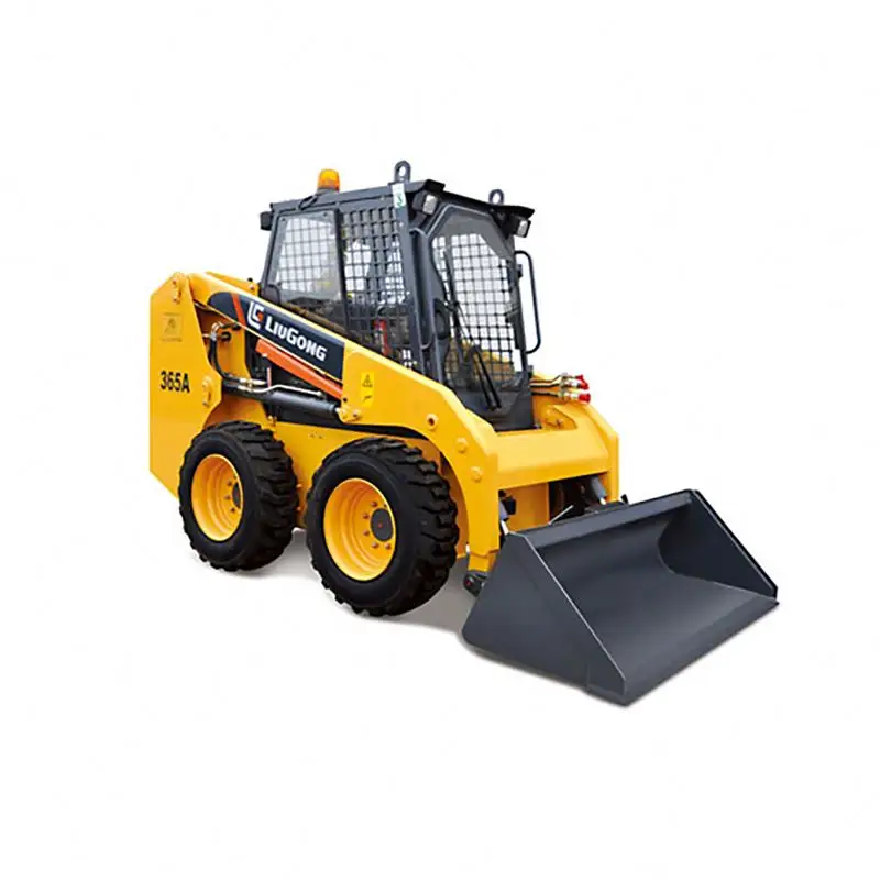 Pesante Costruzione Attrezzature Ruota Skid Steer Loader Ml525W 1 Tonnellate Con Motore Diesel Idraulico Joystick di Alta Qualità A Basso Prezzo