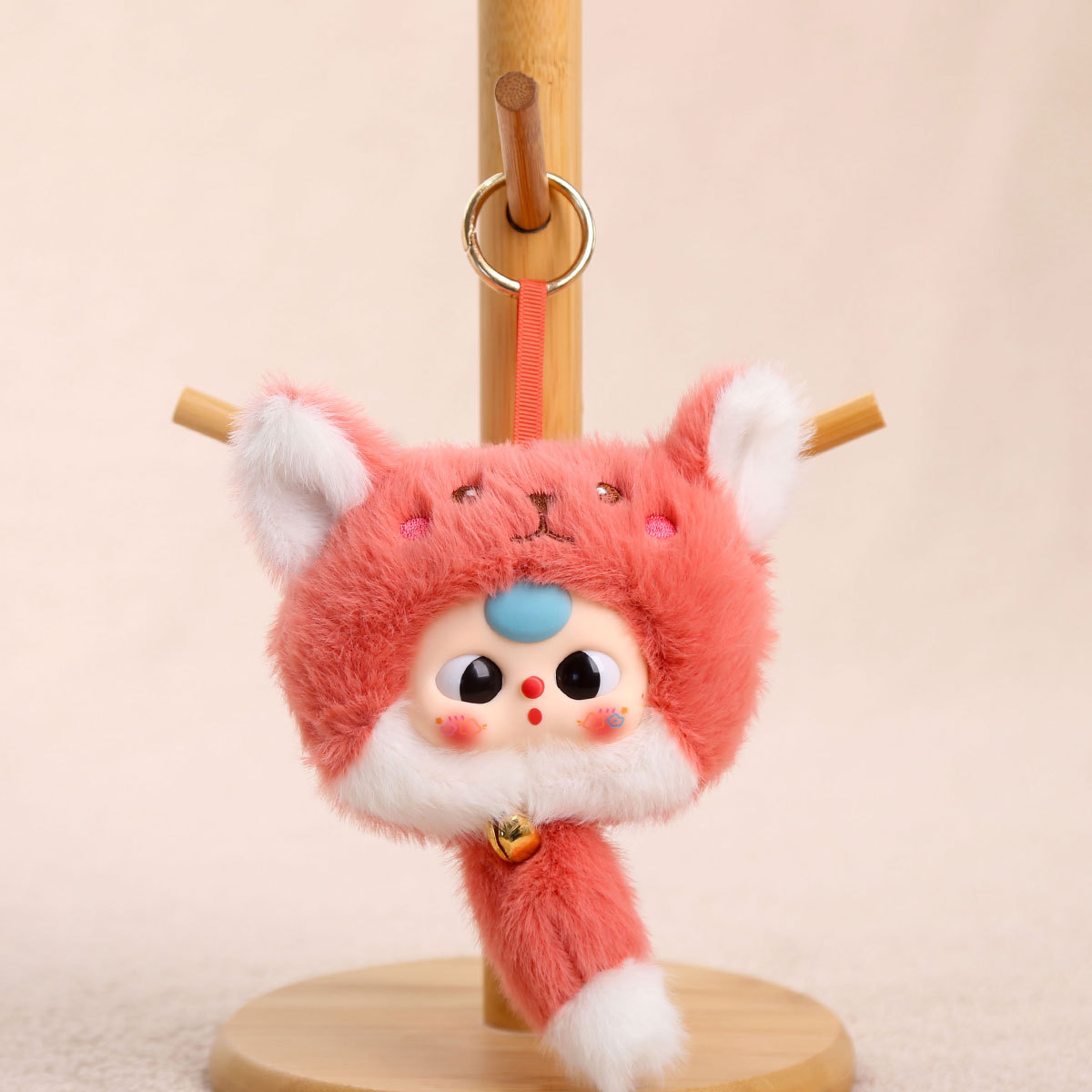 Muñeca de vinilo zorro de tres años-14cm/65g