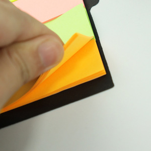Schwarze Karten kombination Haft notizen Lose blatt kombination Farb klebe notizen gedruckte Notizbuch notizen - Product Image 2