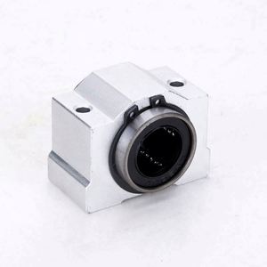 Deslizador de buje lineal de aluminio SC12 12mm Unidad de deslizamiento lineal Bloque de rodamiento SCV12UU SC12SUU SC12V SCS12V SCS12VUU SC12VUU - Product Image 2