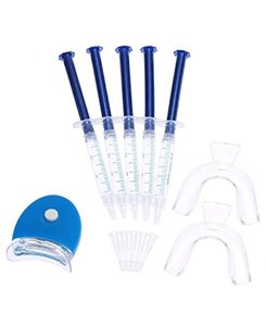 Diş ağartma için Led ışıklı diş beyazlatma kiti ile diş Crystal Clear diş beyazlatma kiti