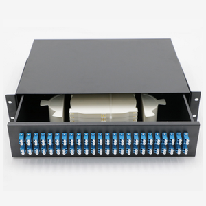 24 Port LC Sliding <strong>Type</strong> <strong>Patch</strong> <strong>Panel</strong> Fiber Optic Terminal Box Optical Distribution Frame (ODF) OTB Fiber Optic <strong>Patch</strong> <strong>Panel</strong> - Product Image 3