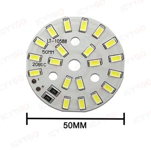 Sunssy ไฟ DC5V สีขาวอบอุ่นแบบ USB 10W ชิป SMD5730 50มม. เหมาะสำหรับการให้แสงสว่างในบ้านแบบทำมือ - Product Image 3