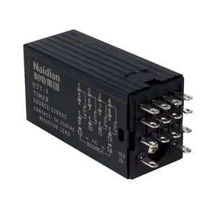 14 pines 220 AC DC V Mini relé de temporizador de retardo de alta potencia al por mayor 0 ~ 10 relé de controlador de segundo tiempo - Product Image 5