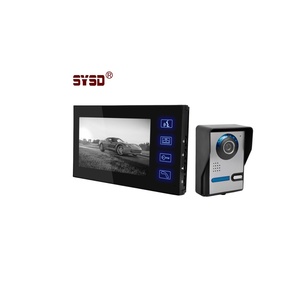 High Definition Wired Video Door Phone <strong>Intercom</strong> <strong>System</strong> with Touch Button for Villa or Office <strong>Access</strong> Control