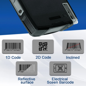 5英寸坚固耐用的手持终端安卓Pdas Nfc Sim手持二维码扫描仪掌上电脑安卓4g 12带票扫描仪 - Product Image 2