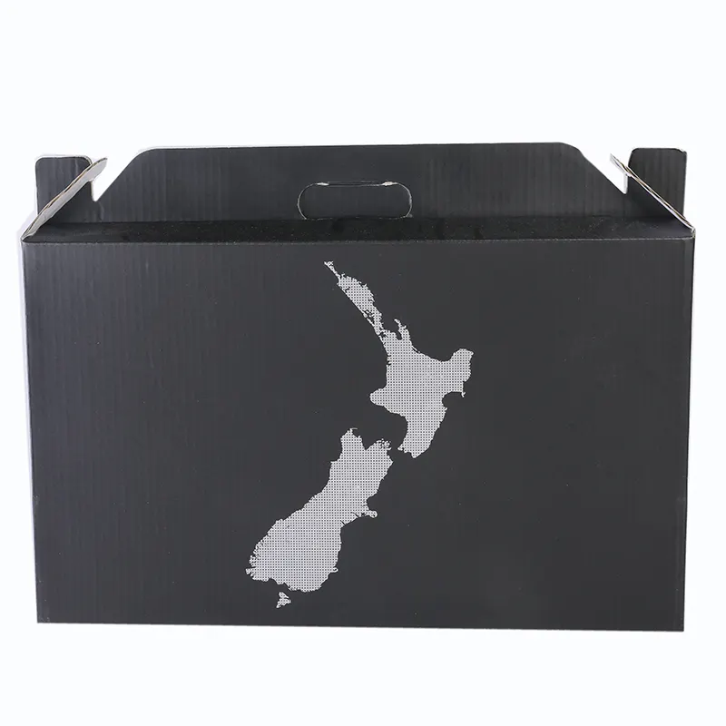 Caja de cartón con logotipo personalizado, porta cajas de vino, caja de papel corrugado con mango portátil, barato, venta al por mayor