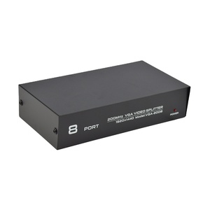 FJ-2008 Fjgear High Quality <strong>Vga</strong> Splitter 1 <strong>Input</strong> 8 <strong>Output</strong> Bandwidth 200MHz Transmission Distance up to 25M - Product Image 2