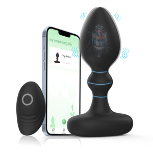 Ylove Ứng Dụng Điều Khiển Từ Xa Silicone Butt Cắm Hậu Môn Vibrator 10 Chế Độ Rung Ipx65 Không Thấm Nước Cho Nam Giới - Product Image 1