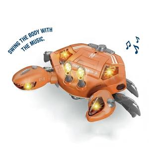 New Arrival Kids RC Toy Animal <strong>Programming</strong> and Hunting Mode Remote Control Toy Horizontal Crawling Crab - Product Image 1
