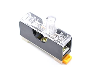 FS-101 1位置照明ヒューズホルダー6x30MMベースLEDインジケータライト付き250Vガラスヒューズ5A 10A 15Aヒューズ部品用 - Product Image 4