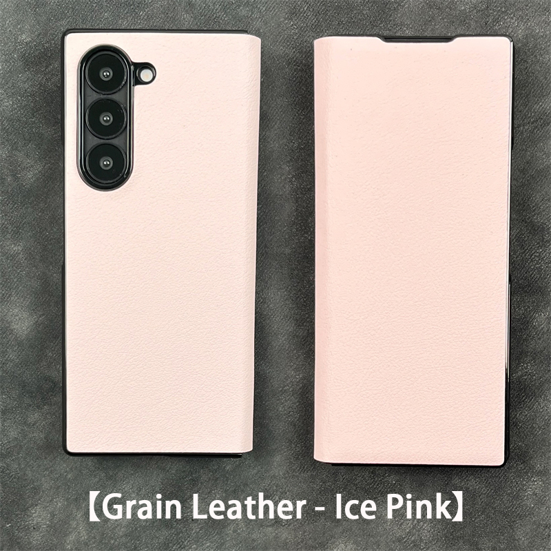 Cuir Grainé - Rose Glacé