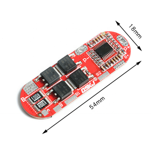 5S 20A Li-ion lityum pil şarj cihazı koruma levhası 18650 pil şarj ve deşarj koruma BMS PCB PCM - Product Image 4