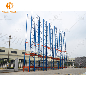 Palet akış rafı kargo depolama donanımları ulaşım palet yerçekimi depolama rafları akış rafı ing depo Industri raf - Product Image 3