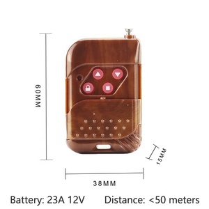 315/433/418/430MHZ evrensel kablosuz Copys kodu uzaktan kumanda kontrolörü 4 kanal elektrikli klonlama kapısı garaj kapı araba anahtarı - Product Image 3